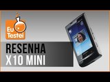 Xperia X10 mini  Sony Ericsson Smartphone - Vídeo Resenha EuTestei Brasil