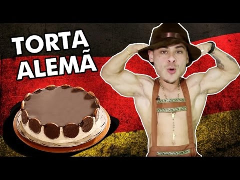 TORTA ALEMÃ DE MONSTRO