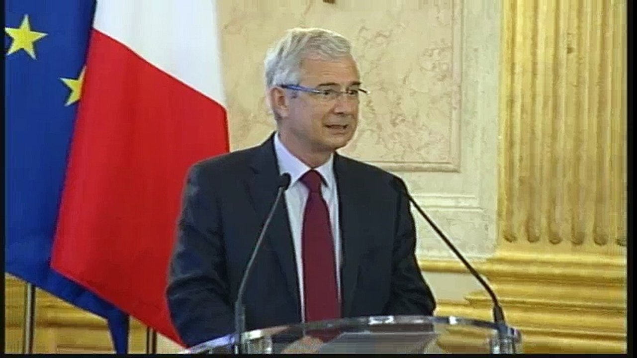 Conférence de presse de M. Claude Bartolone, président de l'Assemblée nationale - Vendredi 12 juillet 2013