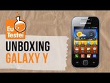 Galaxy Y Young GT-S5360B Samsung Smartphone - Vídeo Unboxing EuTestei Brasil