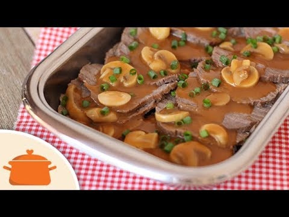 Como Fazer Lagarto ao Molho Madeira - Receita Fácil e Rápida