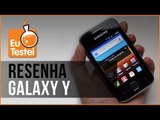 Galaxy Y Young GT-S5360B Samsung Smartphone - Vídeo Resenha EuTestei Brasil