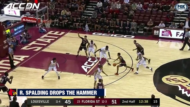 Ray Spalding Skies High For Emphatic Alley-Oop vs. FSU