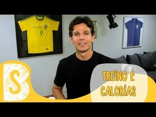 TREINO E CALORIAS. SAÚDE, EMAGRECIMENTO E AUMENTO DE MASSA MUSCULAR.