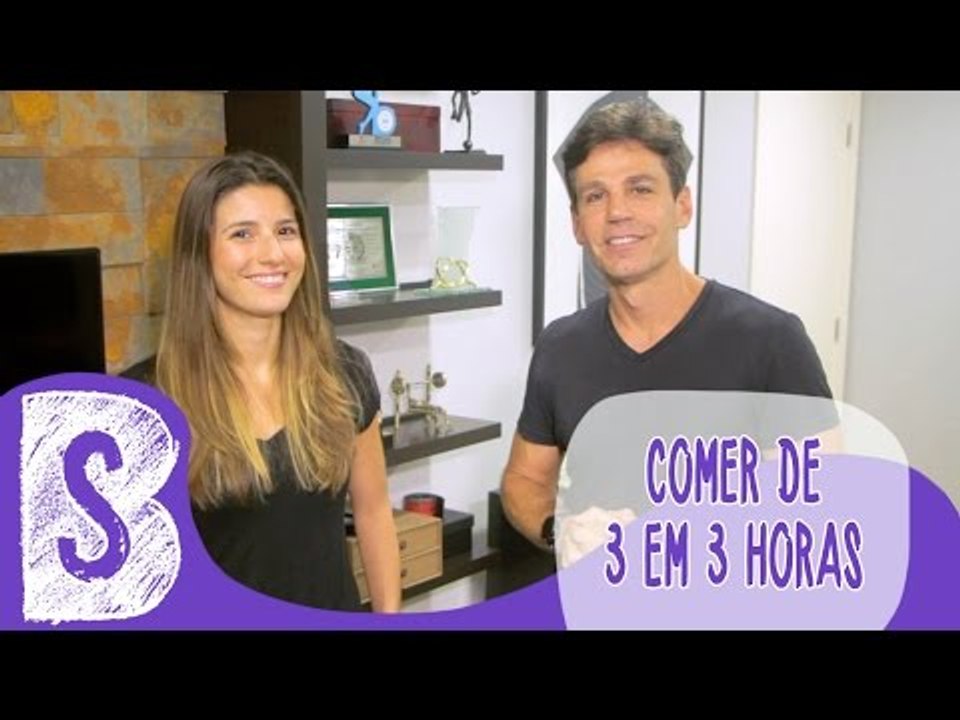 COMER DE 3 EM 3 HORAS: SIM OU NÃO?