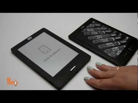 Comparativo eReader Kobo Touch x Amazon Kindle 4 - Resenha Brasil