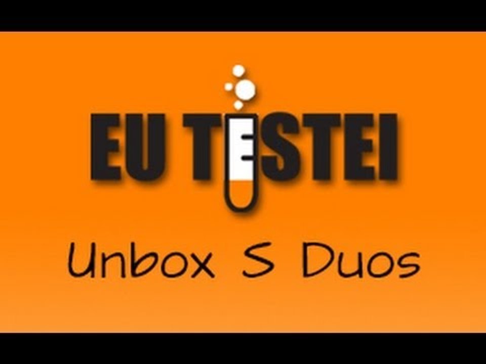 Smartphone Samsung Galaxy S Duos S7562 - Unboxing Brasil