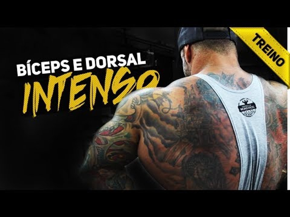 BÍCEPS E DORSAL INTENSO PART. GUILHERME PACHECO