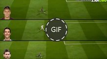 What happens when you test the speed of Messi, Neymar and Ronaldo on FIFA18