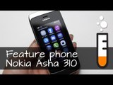 Asha 310 Nokia Feature Phone - Resenha Brasil