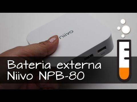 Bateria externa Niivo NPB-80 - Resenha Brasil