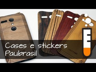Stickers e cases Paubrasil - Resenha Brasil