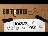 Moto G Motorola Dual Music Edition Smartphone XT1033 - Unboxing Brasil
