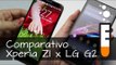 Comparativo Sony Xperia Z1 e LG G2 - Comparativo Brasil