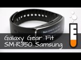 Galaxy Gear Fit SM-R350 Samsung Smartwatch - Vídeo Resenha Brasil