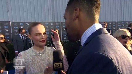At the Critics' Choice Awards, #KateBosworth says now is the time to be empow...