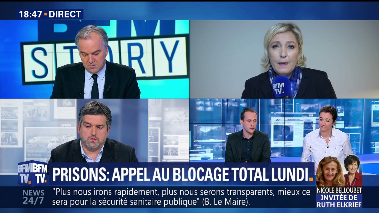 Surveillants agressés par un détenu jihadiste: appel à un "blocage total" des prisons lundi