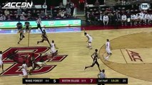 Wake Forest vs. Boston College Basketball Highlights (2017-18)