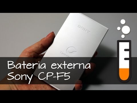 Bateria externa Sony CP-F5 - Resenha Brasil