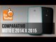 Moto E 2º geração x Moto E 2014 Motorola Smartphone - Vídeo Comparativo EuTestei Brasil