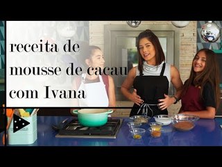 EU E MINHA IRMÃ APRENDEMOS A FAZER MOUSSE FIT COM A IVANA!