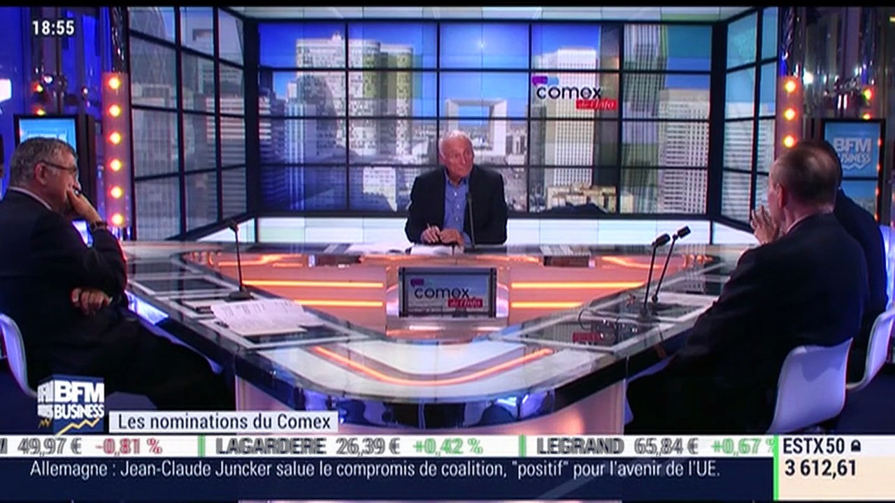 Les nominations du comex: Marie Ekeland et Xavier Fontanet - 12/01