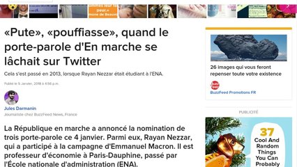 Le porte-parole éclair de LREM répond à la polémique