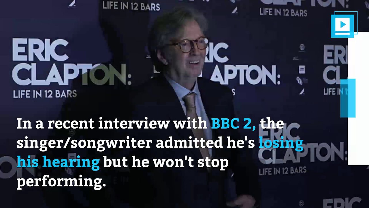 Legendary Musician Eric Clapton Says He Is Going Deaf