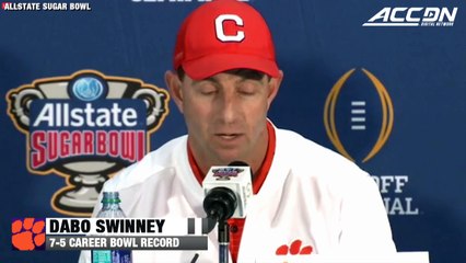 Dabo Swinney On Alabama: "We'll Be Back, And So Will They"