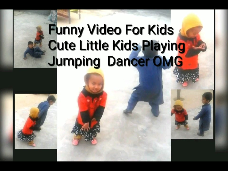 Funny Video for kids cute little kids playing Dancer Jumping funny clip 2018 rash funny clips