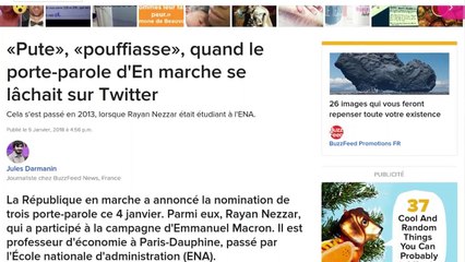 Le porte-parole éclair de LREM répond à la polémique