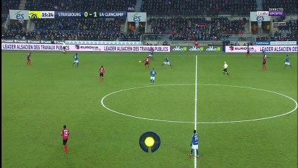 Benezet N. Goal HD - Strasbourg	0-2	Guingamp 12.01.2018