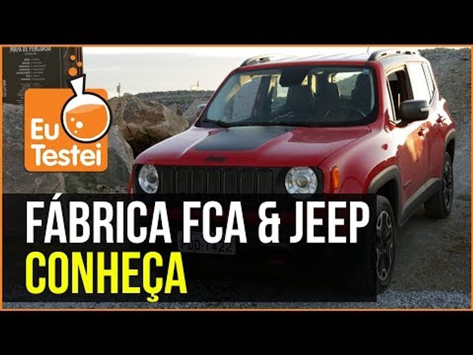 Tecnologia do Jeep Renegade - Parte 3 - A produção - EuTestei
