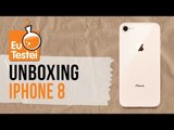 iPhone 8: hands-on e tudo o que vem na caixa - Unboxing EuTestei Brasil