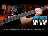 Limp Bizkit - My Way (como tocar - aula de baixo)