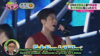 25.12.17 Tohoshinki en el programa Non-stop de FujiTV - Sub Español