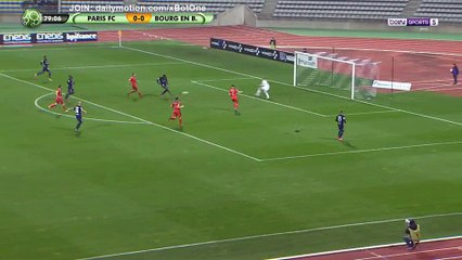 Dylan Saint-Louis Goal HD - Paris FC 1 - 0 Bourg Peronnas - 13.01.2018 (Full Replay)