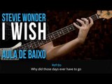 Stevie Wonder - I Wish (como tocar - aula de contra-baixo)