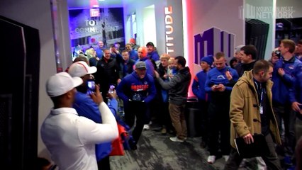 MWN EXCLUSIVE: Boise State Locker Room Celebration