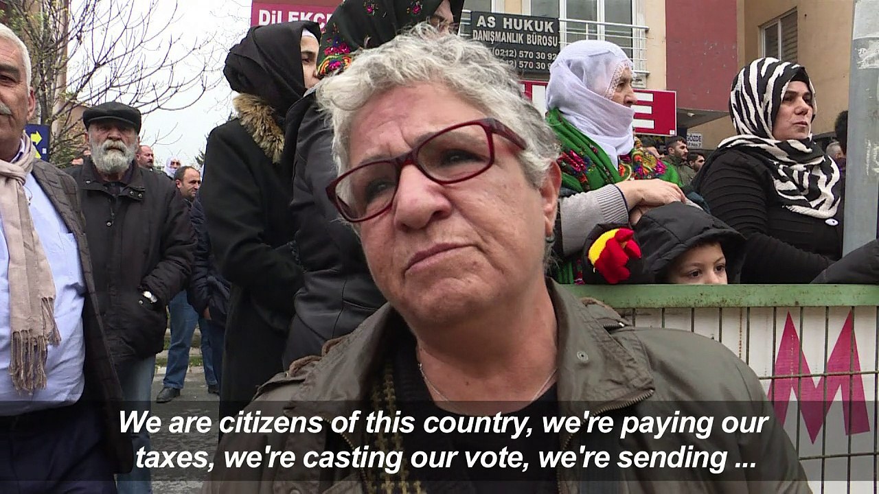 Jailed pro-Kurdish leader appears in court for first time