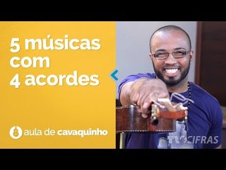 Iniciando no cavaquinho - 5 músicas com 4 acordes