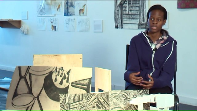 Teen Uses Art to Overcome Rare, Painful Skin Condition
