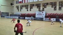 Avrupa Erkekler Salon Hokeyi Şampiyonası - Türkiye, Portekiz'e 8-4 Yenildi