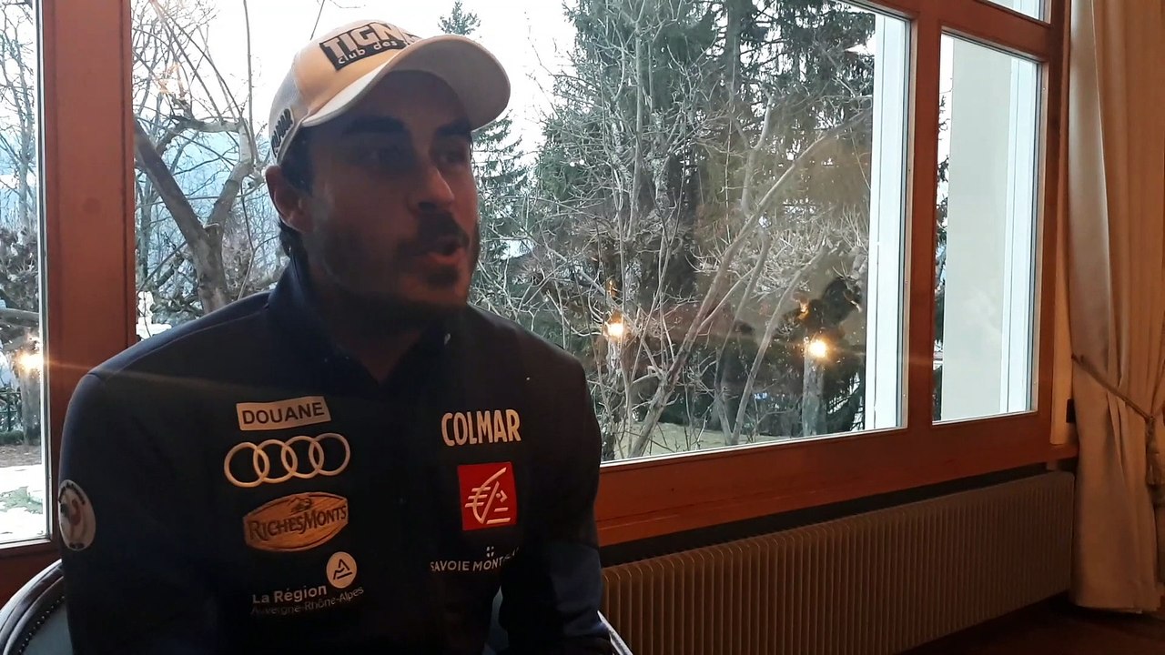 Johan Clarey : "Mon record de vitesse à Wengen ? Un super souvenir"