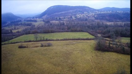 Virieu le Grand vu du ciel