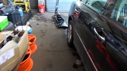 I turned My Mercedes Into A Working Snow Plow