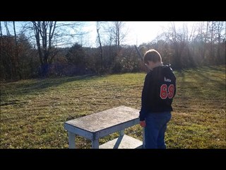 Thirteen Year Old Shoots 10 Gauge Shotgun Like A Boss!!!