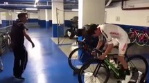 Nairo Quintana y Rigoberto Uran Prep