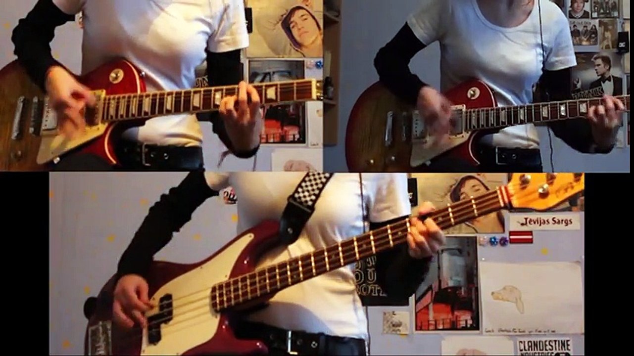 Anti-Flag - Daddy Warbux [bass and guitars cover]