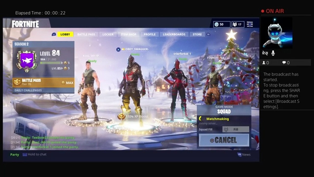 OBEY_SWAGGER-'s Live PS4 Broadcast